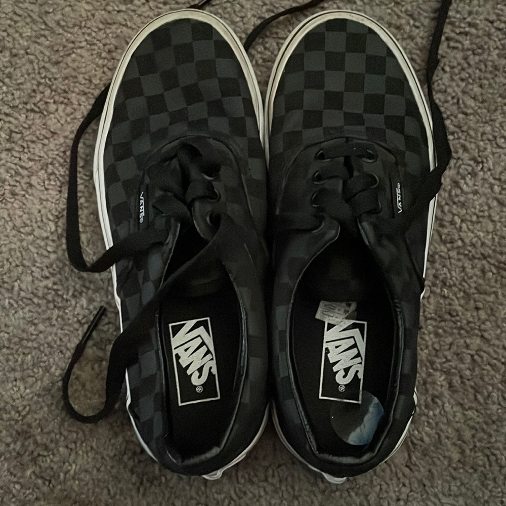 Checkered Vans